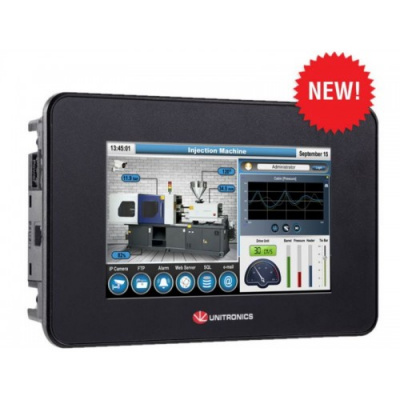 US5-B10-T24 Контроллер Unistream 5" PRO T24 10DI, 2AI, 12TO Unitronics