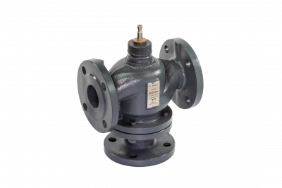 Клапан регулирующий, трехходовой, седельный, фланцевый Ридан VF-3R DN 150, Kvs 320 Клапан регулирующий, трехходовой, седельный, фланцевый Ридан VF-3R DN 150, Kvs 320