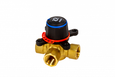 Клапан регулирующий поворотный трехходовой Ридан HRB-3R, DN15, Kvs 1,6 Клапан регулирующий поворотный трехходовой Ридан HRB-3R, DN15, Kvs 1,6