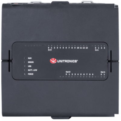 USC-B10-R38 Контроллер UniStream Pro 24 VDC, 24DI (из них 4 High speed) 2AI, 12RO. Unitronics